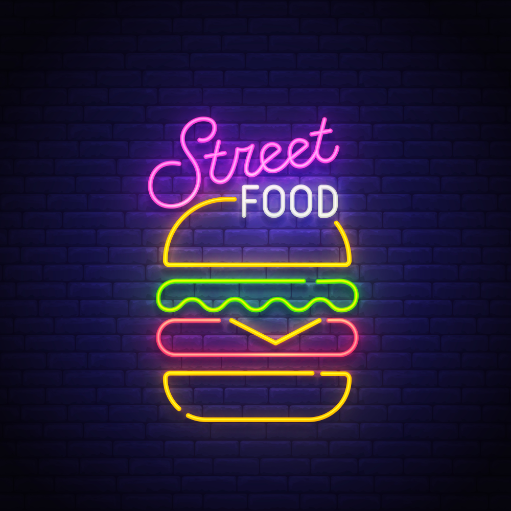 Burger neon